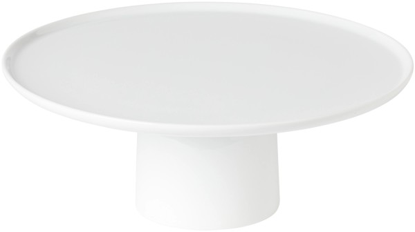 Resonance Platte mit Fuss D27.2 H10.4cm weiss