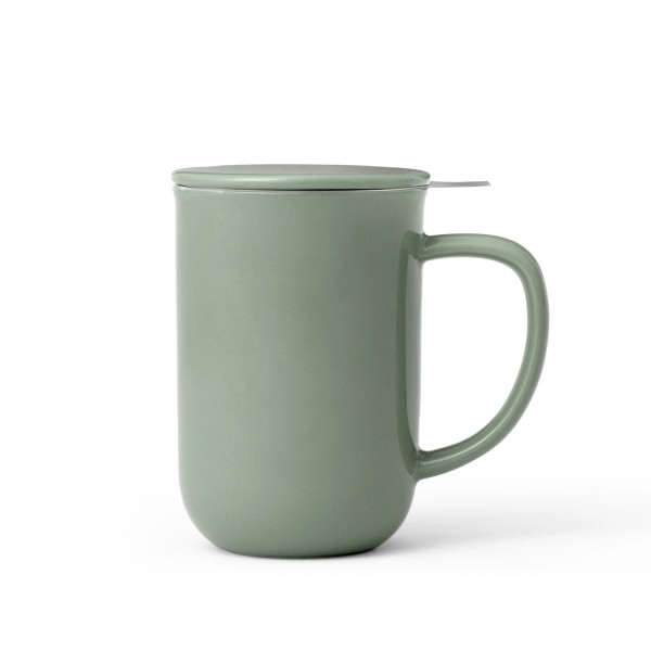 Minima Balance Teetasse 500ml H14cm Porzellan grün-