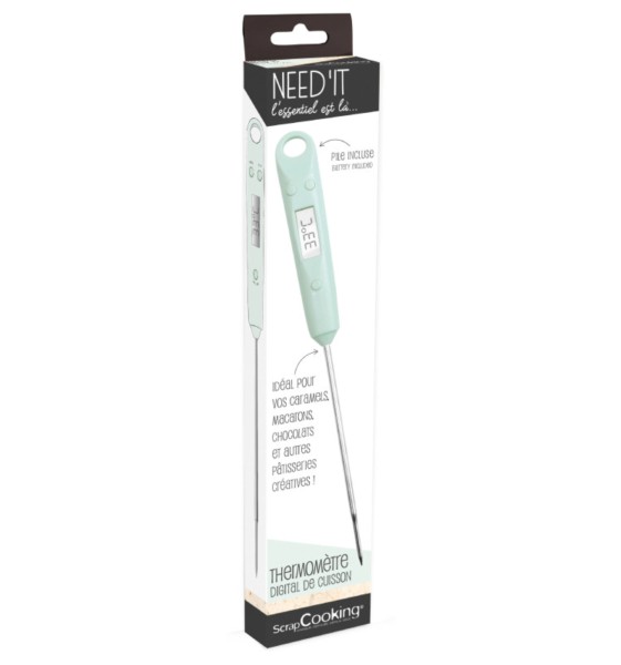 Lebensmittel Thermometer inkl. Batterie