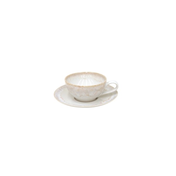 Taormina Teetasse mit Untertasse 200ml 14x10.9cm H5.6cm