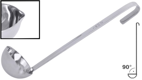 Dressinglöffel 2 cl, Stiellänge 22cm
