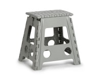 Klapphocker grau 38.5x31.5cm
