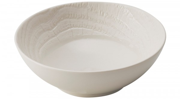 Suppenteller rund, H: 6.5 cm, Ø 19 cm, Elfenbein