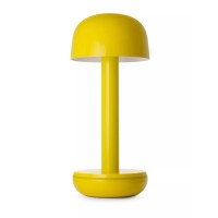 Two Tischlampe 21.2x8.8cm gelb