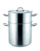 Inox Pro Couscous Topf Set+Deckel 32cm H:19/32cm 15/24lt