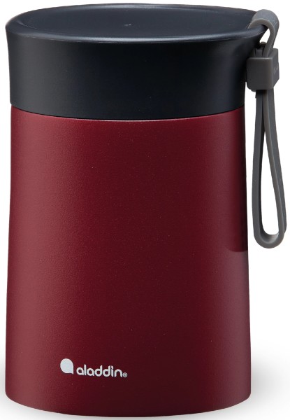 Bistro Thermavac Lunchbox 0.4L burgundy red Edelstahl