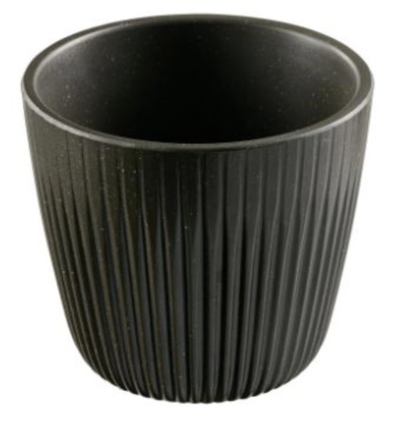 6er Set Lineo Schale D8.5cm, H7.5cm, 180ml Melamin, braun