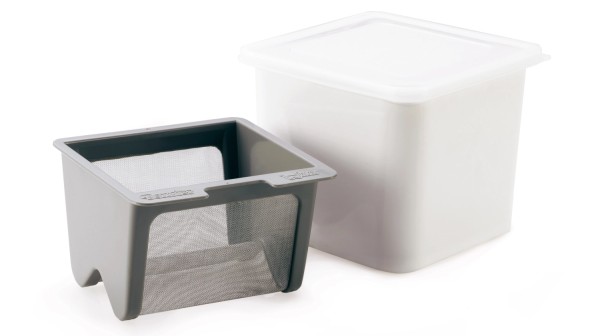 Joghurt- und Quarkbereiter weiss, 15.6x14.8x13.2 cm