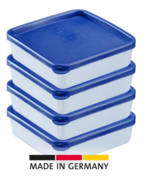 4 Stk. Gefrierdosen Trio 0.25l