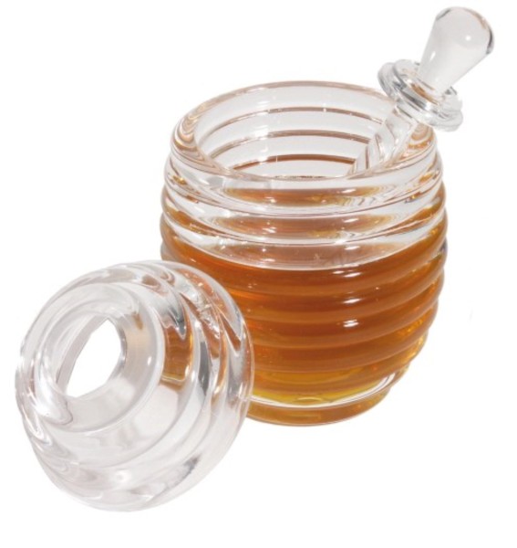 Honigtopf mit Dosierstab