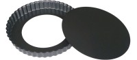 Tortenform D:28cm geriffelt Boden herausnehmbar