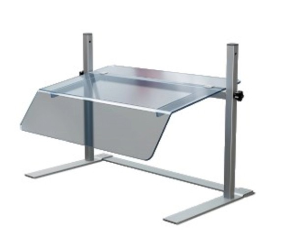 Spuckschutz höhen verstellbar, 120x45x38cm