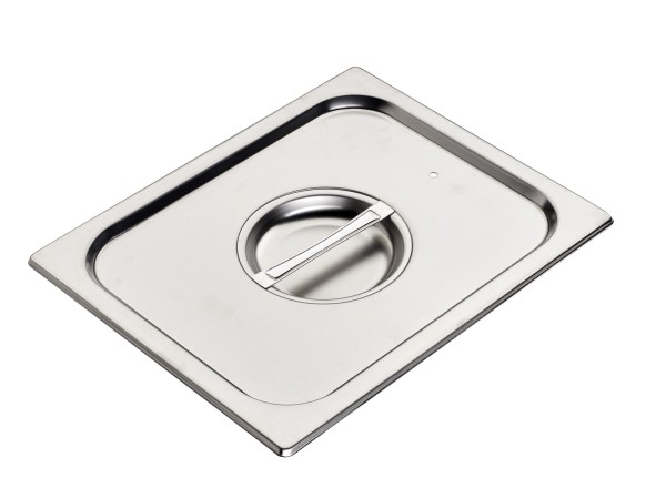 GN Deckel 1/2 Edelstahl mit Silikondichtung