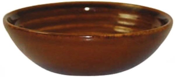 Bit on the Side Cinnamon Brown Schale geriffelt 14cl
