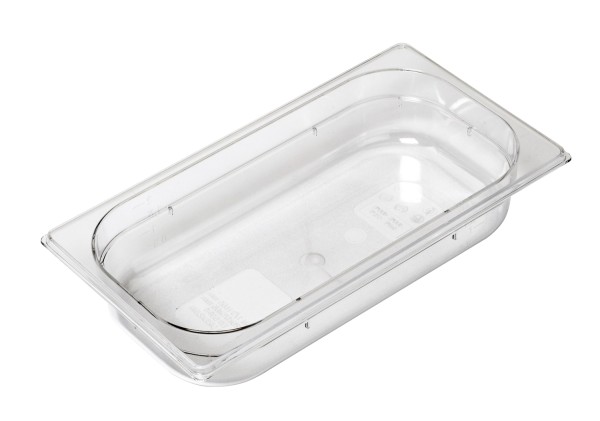 GN Behälter 1/3 Polycarbonat H6.5cm transparent