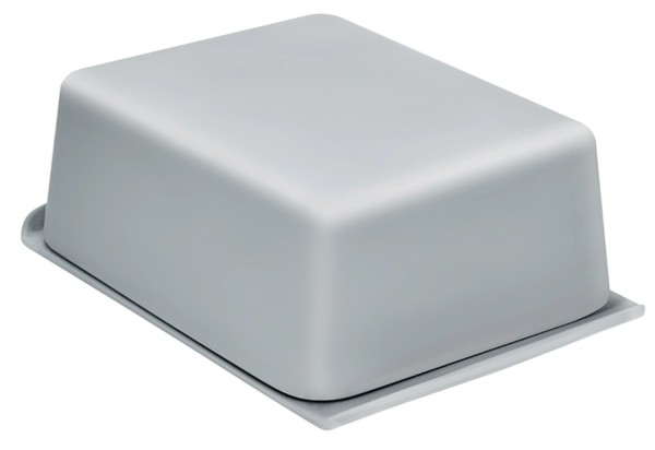 Butterdose silber