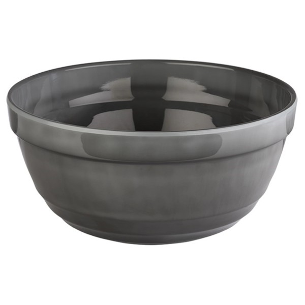 Schale EMMA D23cm H10.5cm Melamin grau