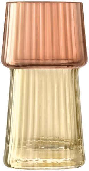 Gems Vase H12cm amber