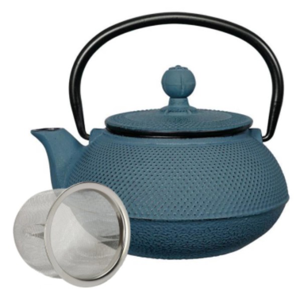 Arare Teekanne Gusseisen 0.6L blau