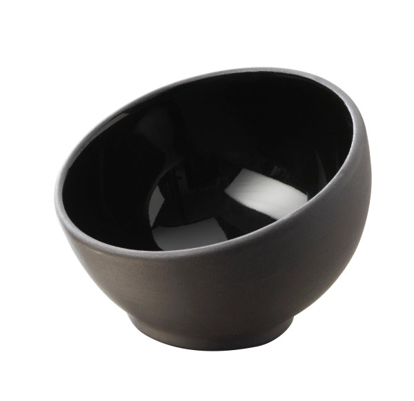 Häppchenschale, Ø7.5cm, schwarz