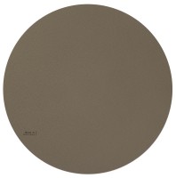 Tischset 40cm rund grau
