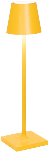 Poldina Pro micro Tischlampe 7x27.5cm gelb