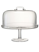 Serve Kuchenplatte Haube D34.5cm D32cm transparent