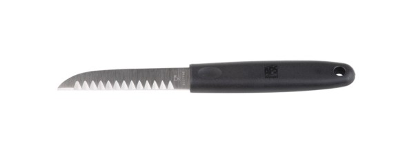 Dekoriermesser, Länge 19cm. gezahnte Klinge