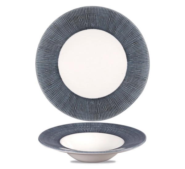 Bamboo Mist Teller tief Fahne breit 24cm