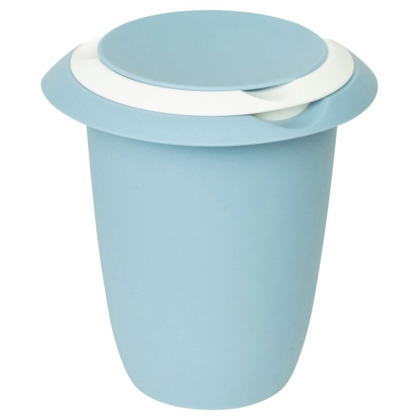 Quirltopf mit Spritzschutz 1l blau