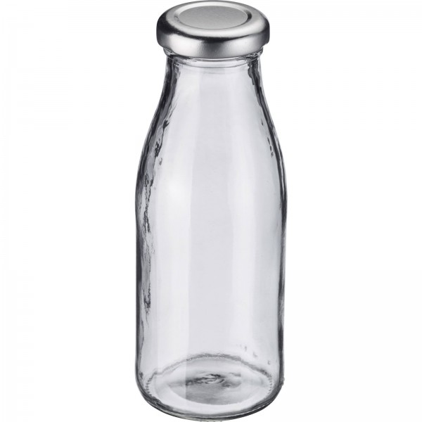 Milch-/Saft- und Smoothieflasche 250 ml, rund