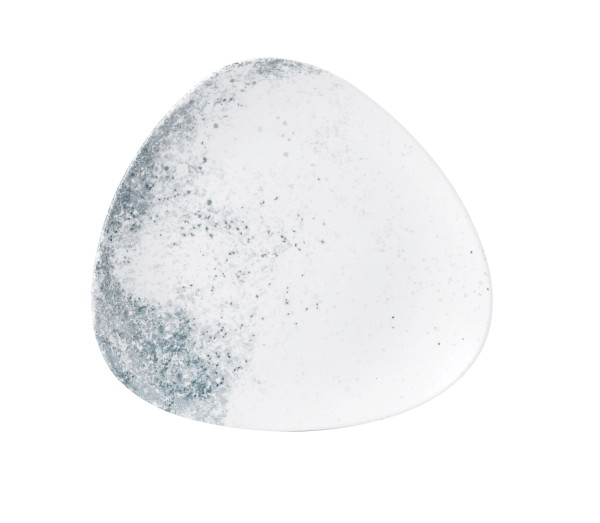 S.P. Haze Blue Triangel Teller flach 26.5cm