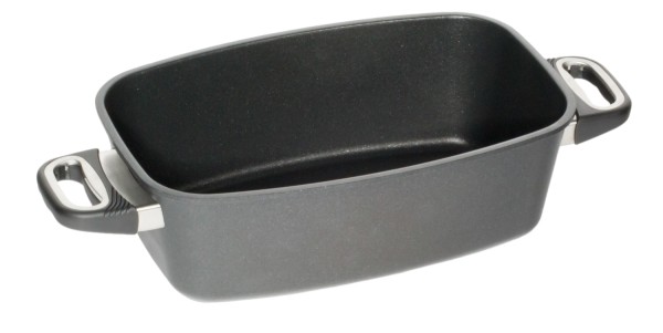 Induktion Bräter 33x21cm, H11cm m. Griffen