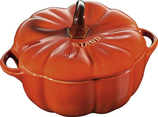 Cocotte 12cm, Kürbis, Zimt, Keramik 0.5l