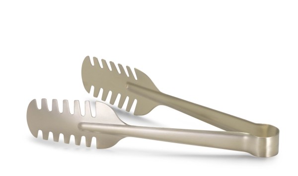 Spaghettizange champagner