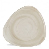Stonecast Canvas Natural Triangel Teller flach 26.5cm