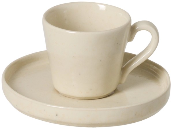 Lagoa Kaffeetasse mit Untertasse 90ml D12.5cm pedra