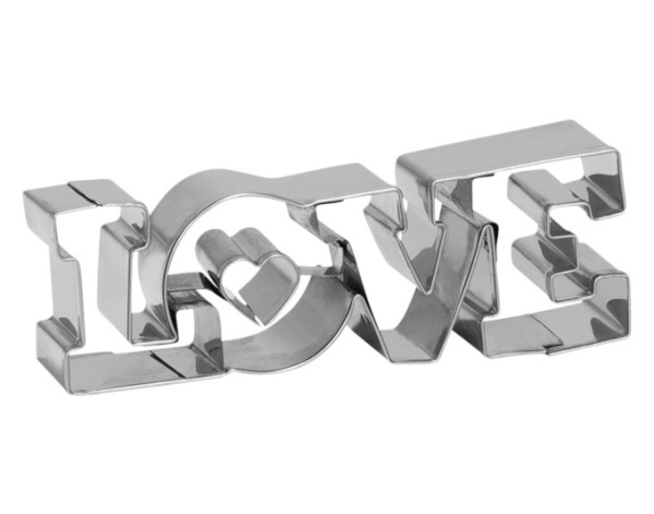 Ausstechform Love 11 cm