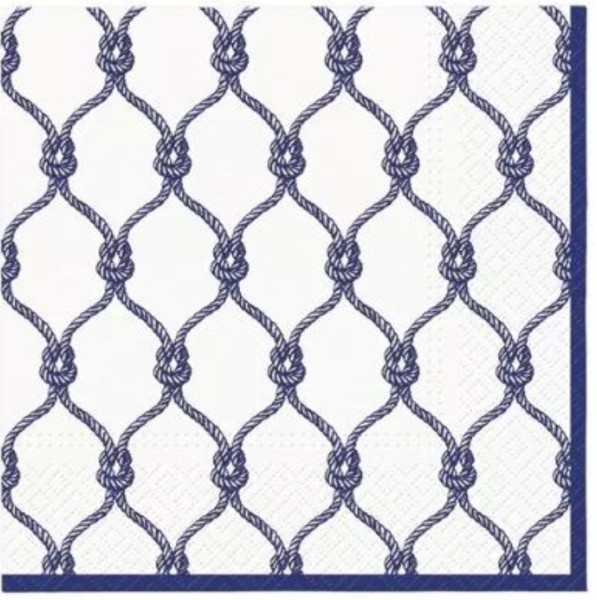 Servietten Lunch 20x Sea Knot, 33x33cm