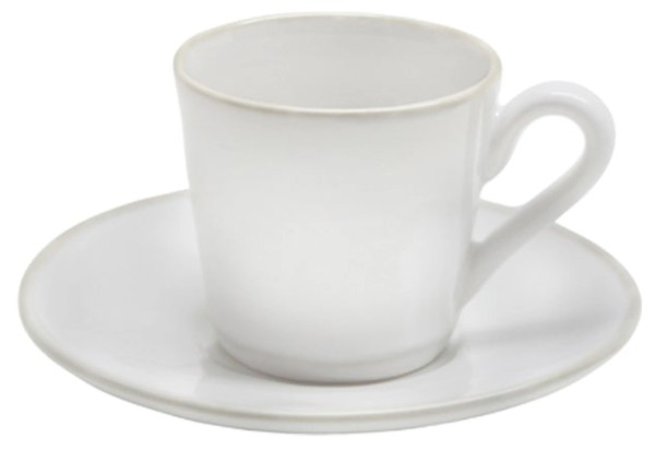 Beja Kaffeetasse mit Untertasse 8.7x6.5 H5.9cm D12.5cm