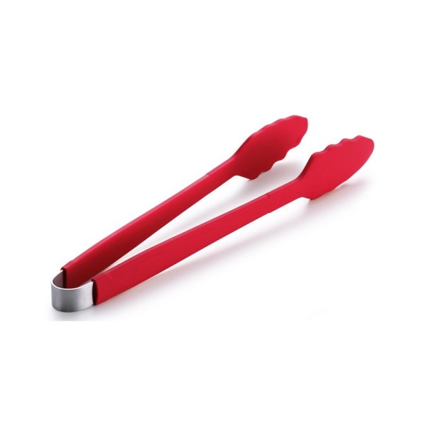 Grillzange 33 cm feuerrot