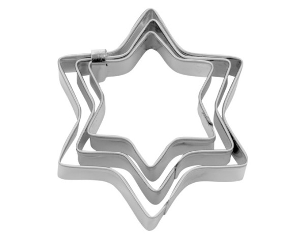 Ausstecher Stern ø 3-4-5 cm