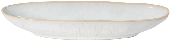 Eivissa Ovale Platte 33cm sand beige