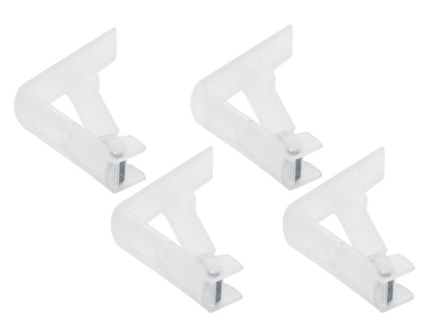 Tischtuchkl.m.Feder transp.4St