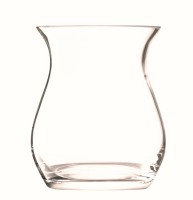 Flower Flared Vase für Bouquet H23cm transparent