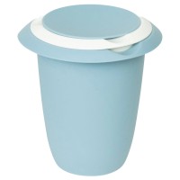 Quirltopf mit Spritzschutz 1l blau