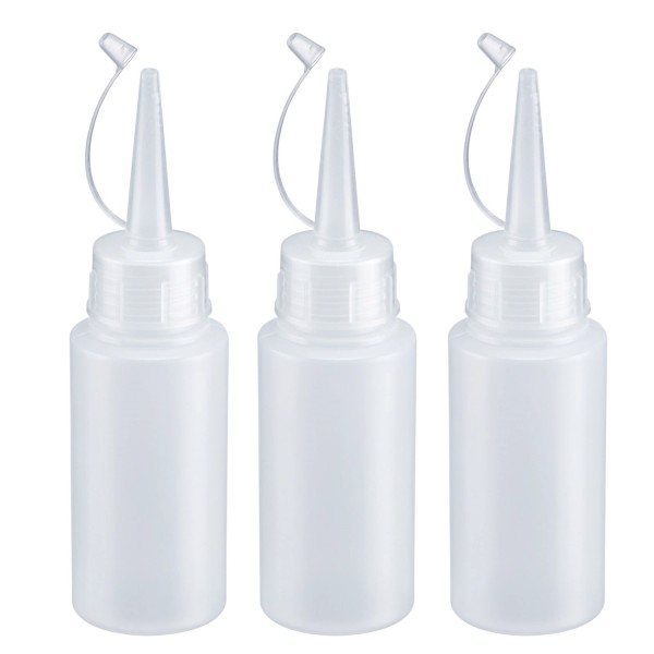 3er Set Quetschflaschen, 50 ml