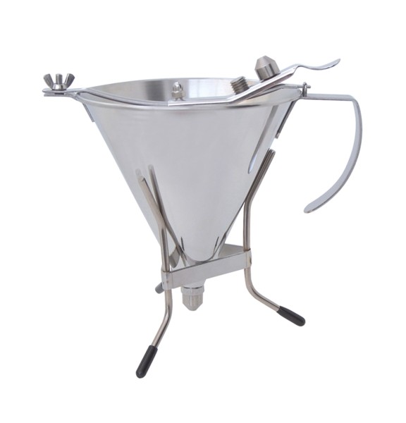 KWIK PRO Saucen-u. Fondanttrichter 1.5L. Ø17.5cm o. Ständer