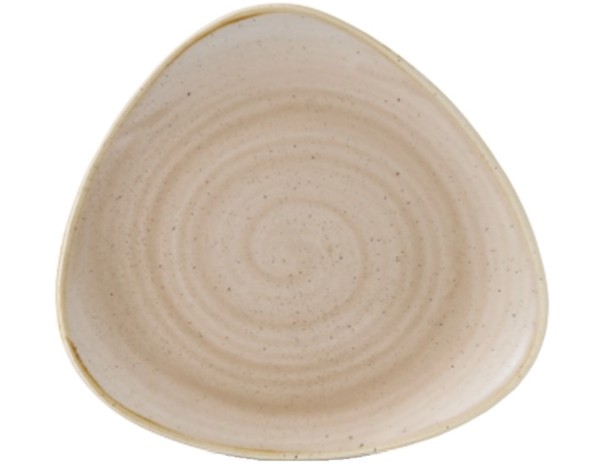 Stonecast Nutmeg Cream Triangel Teller flach 19.2cm