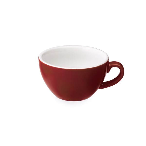 200ml Kaffee Tasse rot red , Egg
